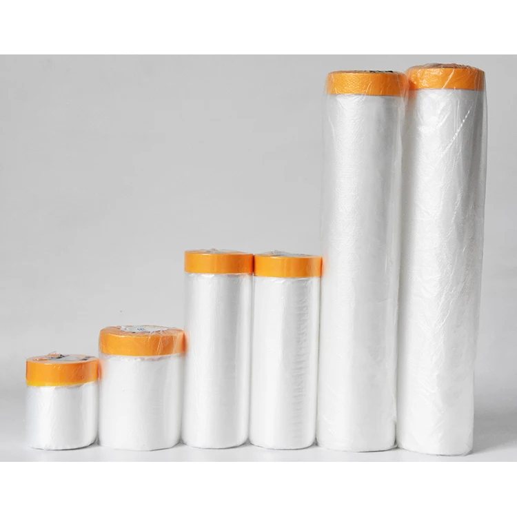 
50cm x 25m Masking Film Cover Doors And Windows Before Painting House To Protect From Excess Paint 