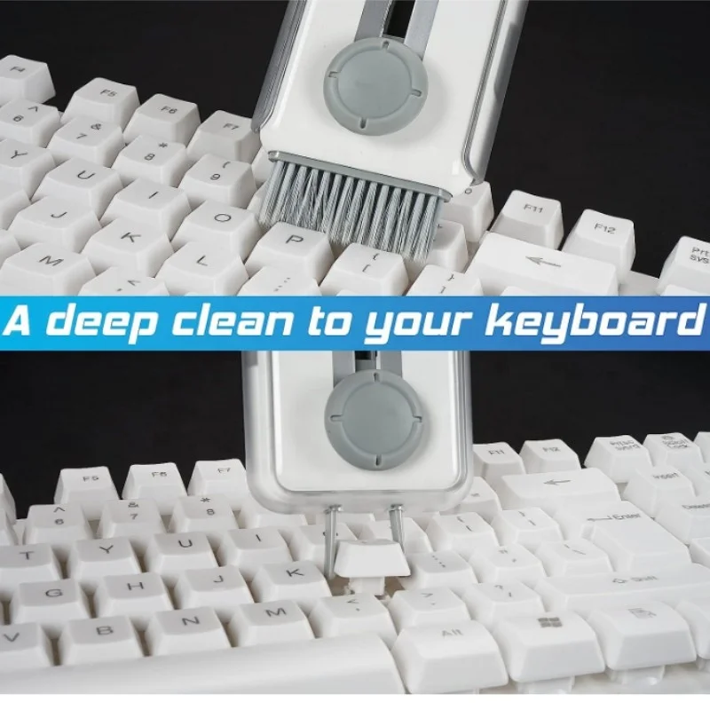 Wholesale Multifunctional Computer Keyboard Cleaning Kit Laptop Screen Cleaner Earphone Earbud Soft Cleaning Brush