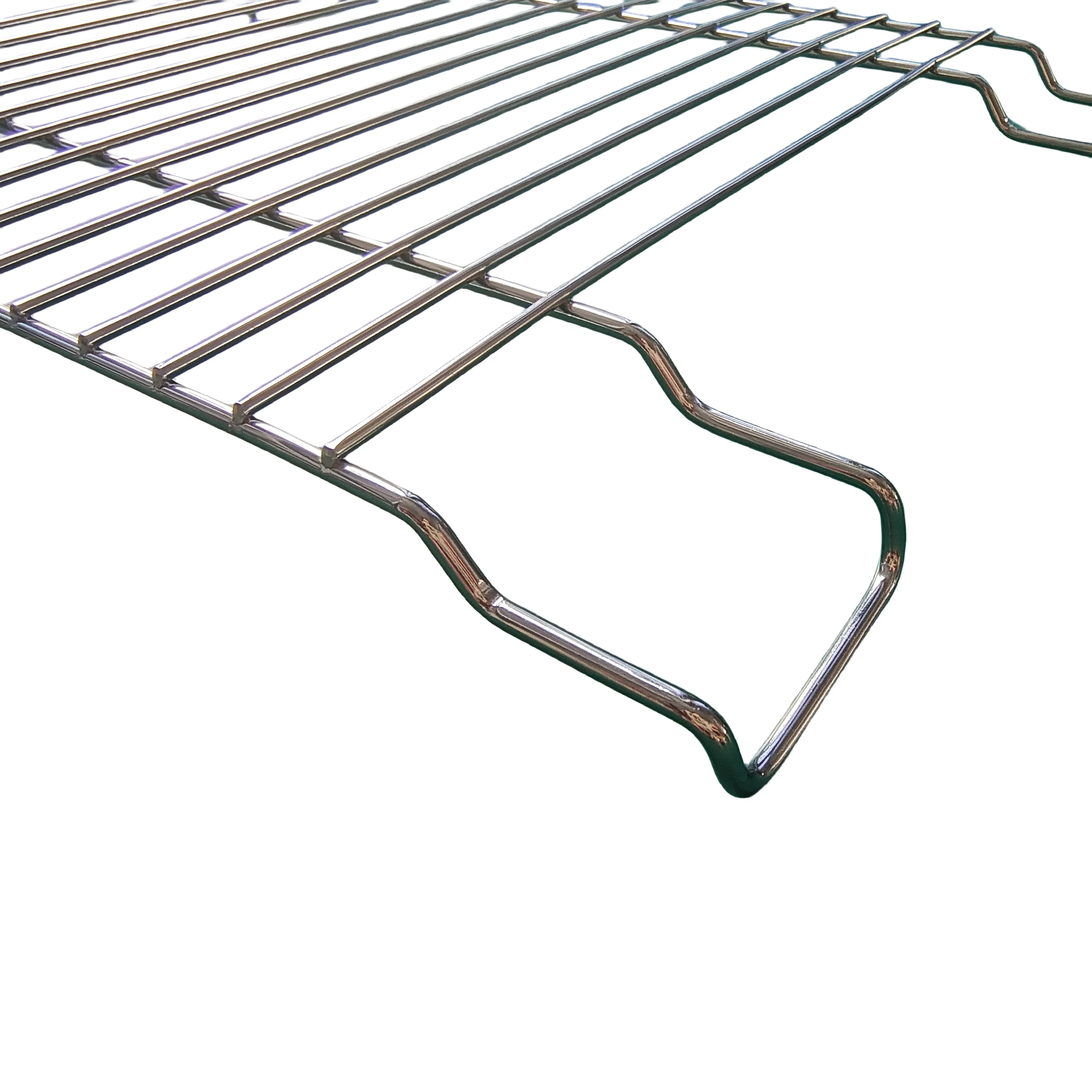 Durable Stainless Steel BBQ Grilling Basket for Meat Fish & Vetable Electric Infrared Cooker Spare Parts Square & round Shape