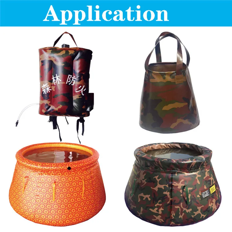 Eco-friendly Military Camouflage 600D Tarpaulin with Double TPU Coating for  Drinking Water Tank Heat Sealable