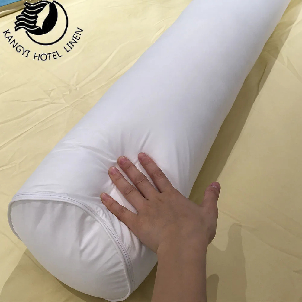 Cervical Vertebra For Knee Neck Cylindrical Shape Polyester Filling Pillow For Sleeping On Side