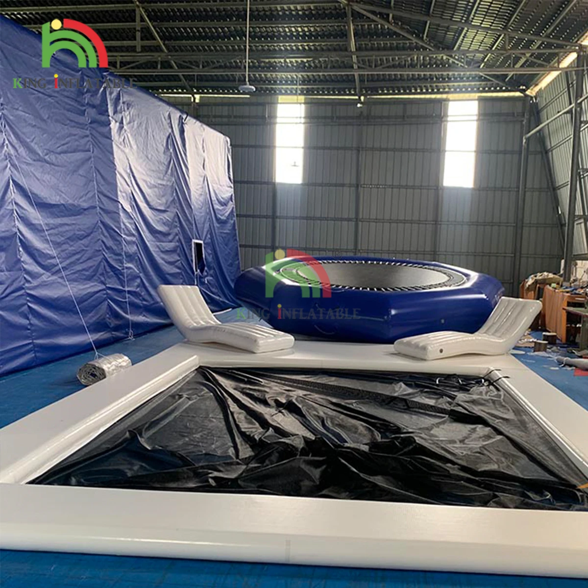 Inflatable Ocean Swimming Pool For Adults Children Casual Portable Vacation Floating Yacht Pools