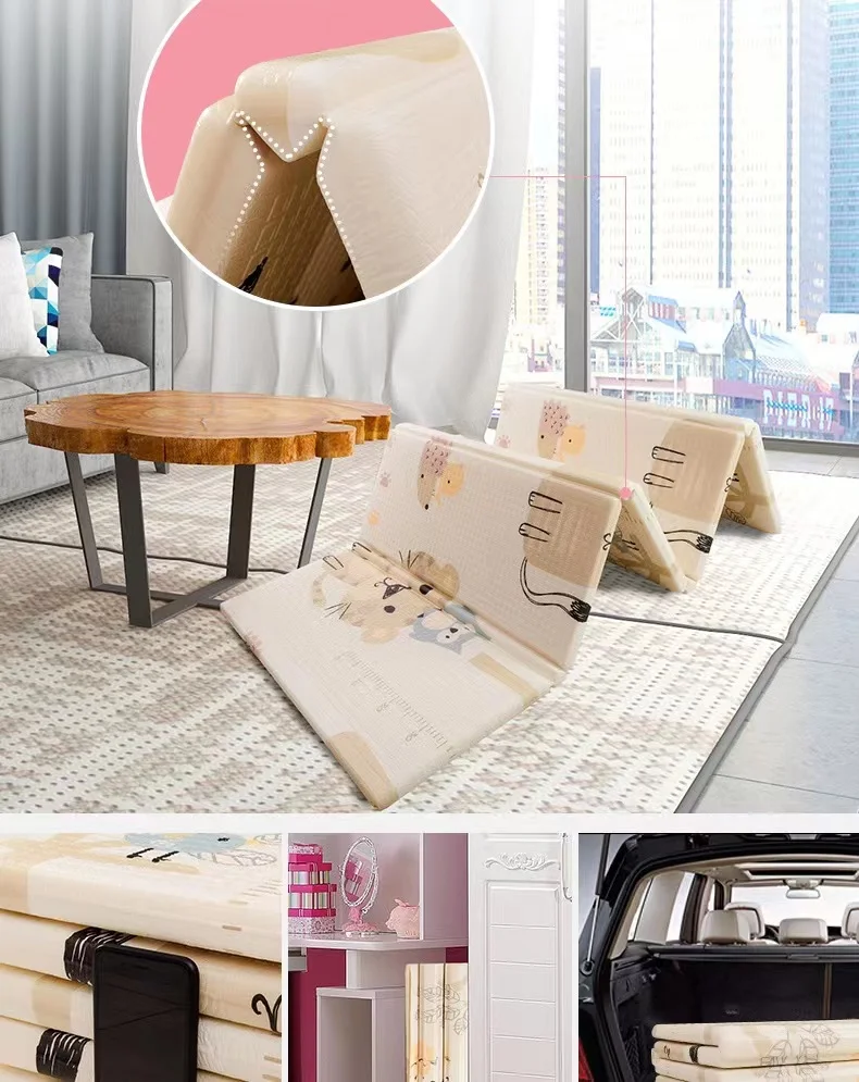 Fairness 150 * 200cm Infant Game Mat Baby Playmat For Interactive Play And Learning Baby Playmats