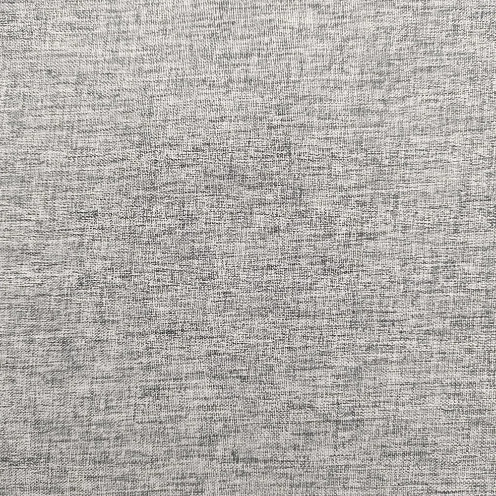 Custom deluxe blackout curtains new trend Linen grain 100% Blackout Curtain Fabric for home textile