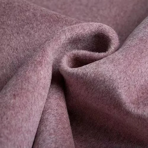 2024 new design high quality wool felt heavy woolen coat fabric 100% wool Knitting