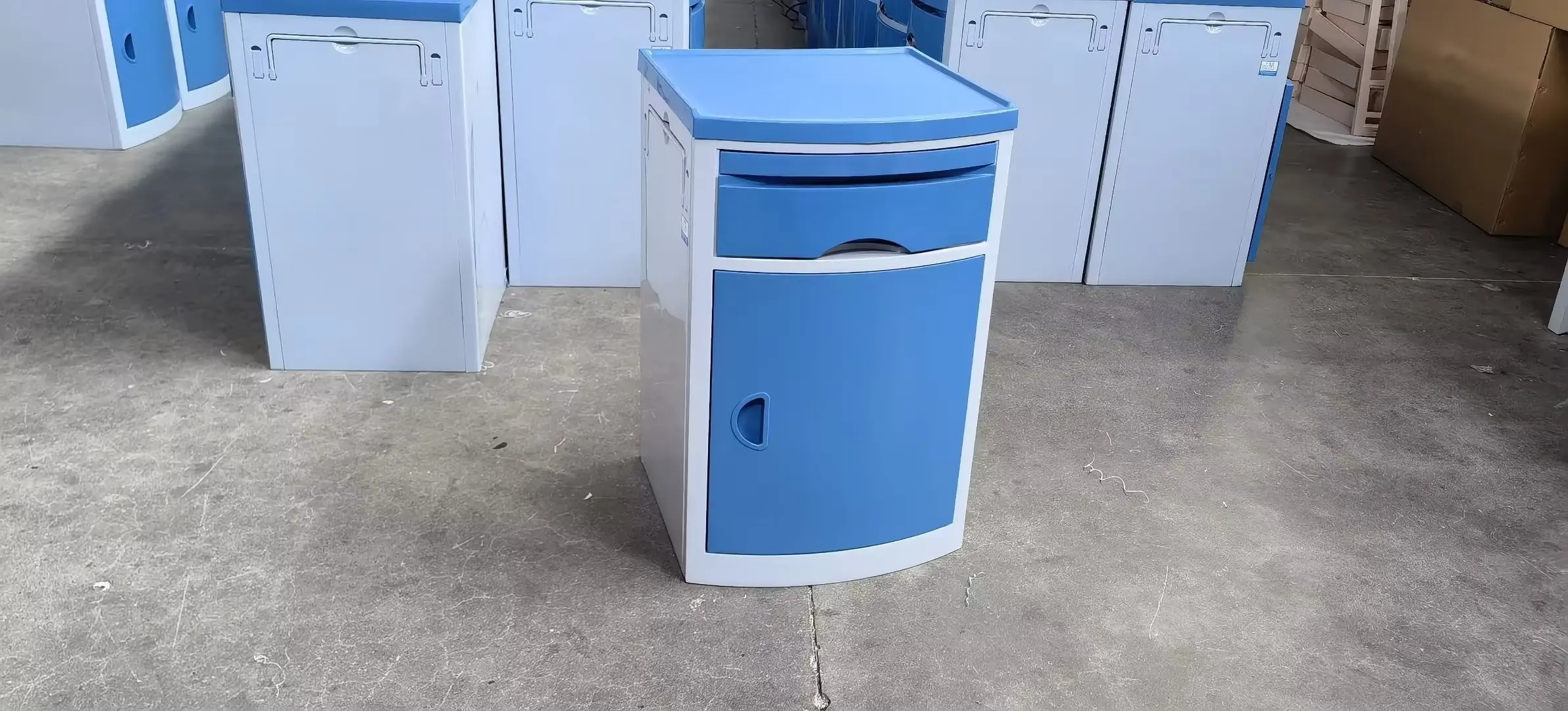 ABS Patient bedside cabinet hospital medical night table