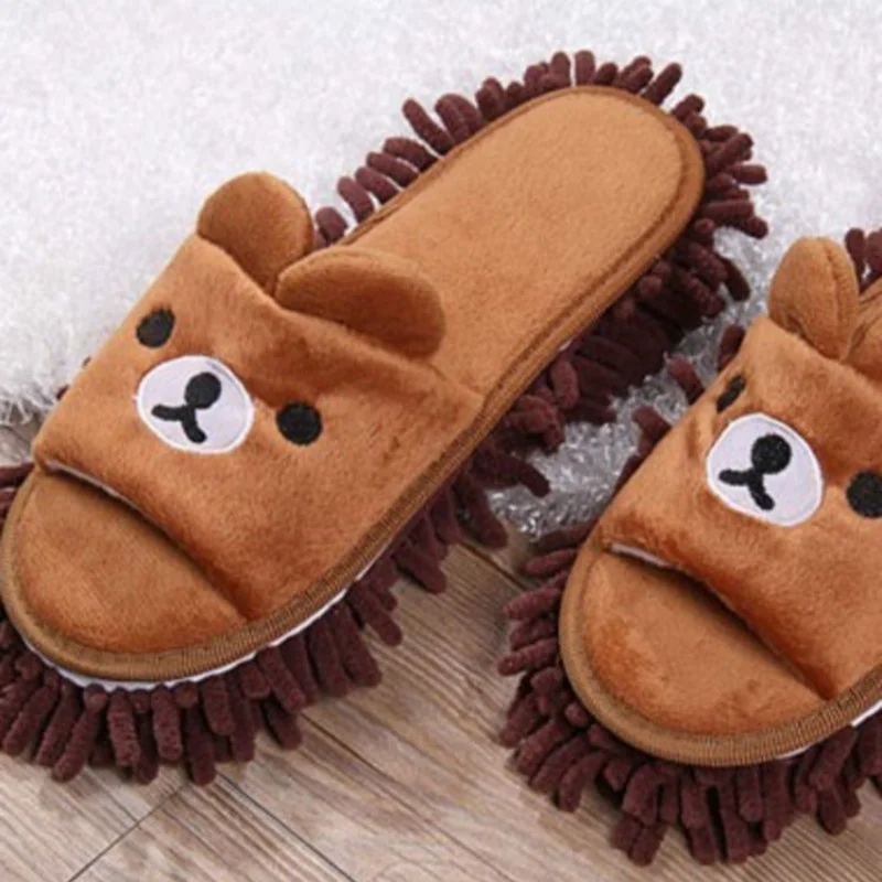 Cleaning Dust Slippers Mop Floor Household Home Accessories Micro Fiber Clean Floor Mop Slipper