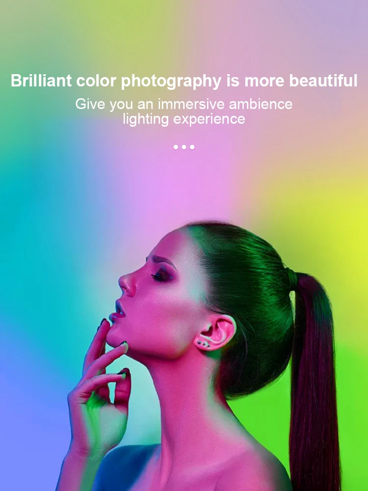 Atmosphere light home decoration bulb dimming fill light led color remote control smart led light