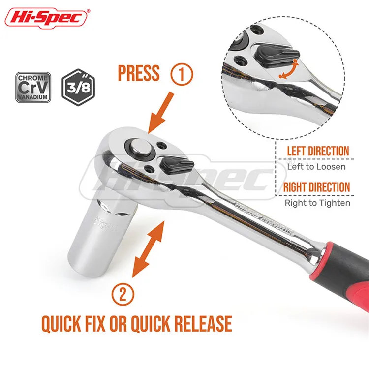 11pc 3/8 Spark Plug Socket Wrench Hex Socket Adapter Torque Wrench Spanner Set Ratchet Wrench Mechanics Tool Box Set