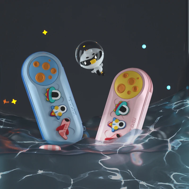 3D Designer Planet Storage Container kawaii Pencil case For School DIY Colorful Kids Pencil Box