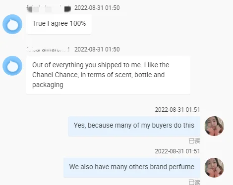 Wholesale Price Top Quality Famous Brand 1:1 Fragrance Mademoiselle Intense Parfum Long Lasting EDP Perfume for Women