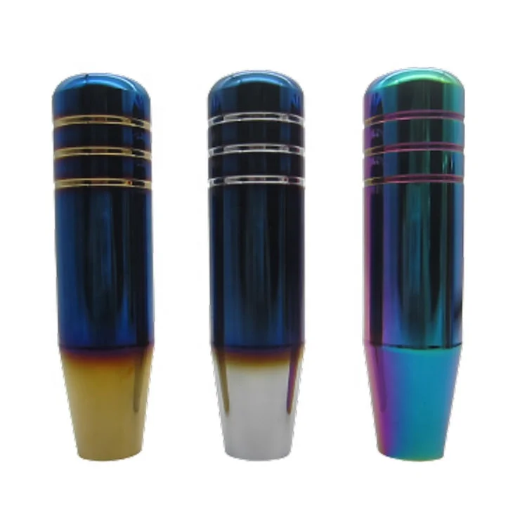 13cm Burnt Blue Style Universal Aluminum Car Gear Shift Knob