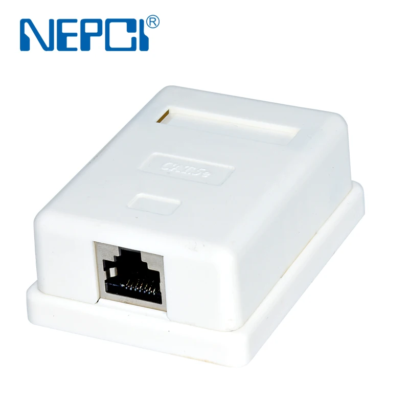 Китайский NEPCI STP CAT6 RJ45 внешний разъем экранированный двойной CAT5E