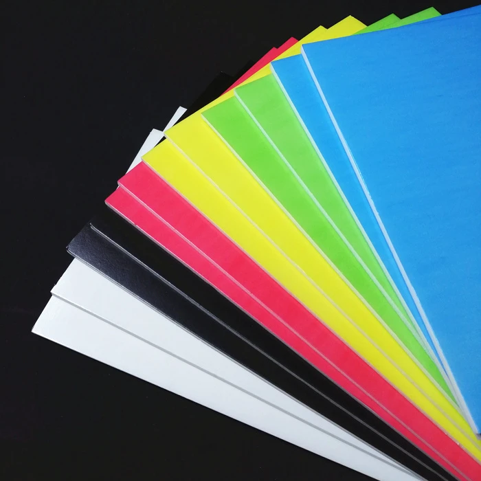Hot selling advertising category plate layer paper composite board KT foam board thickness 3mm/5mm/10mm