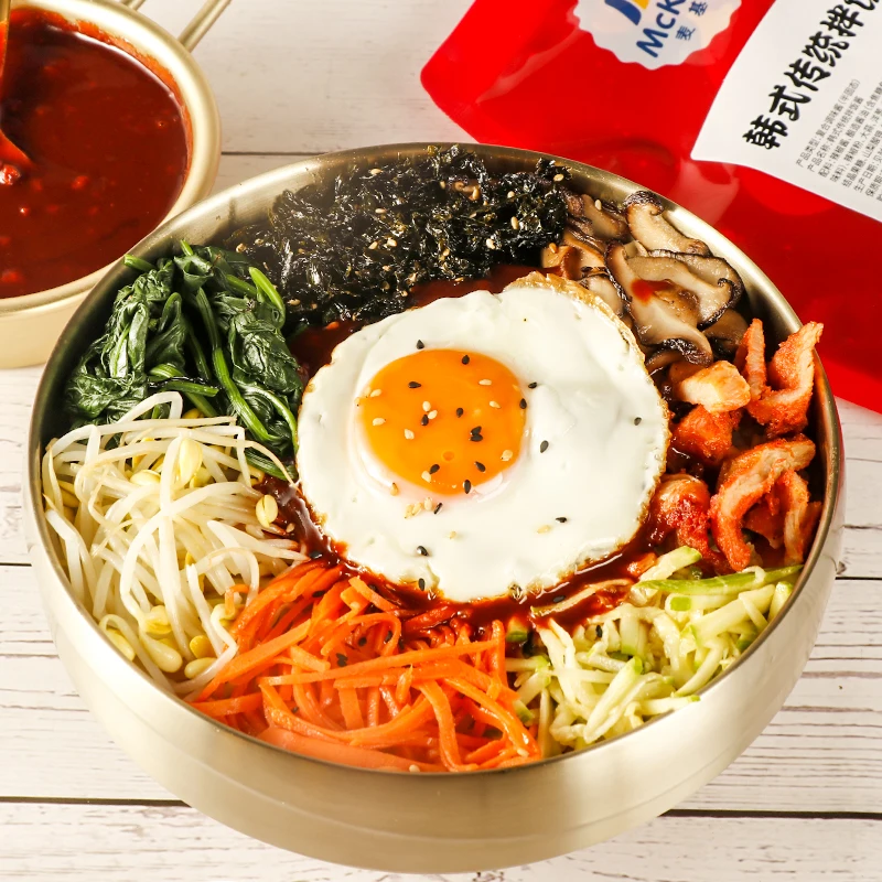 Корейский Bibimbap соус Mckeith 1 кг корейский стиль горячий высокое качество популярная в Корее быстрая доставка Haccp еда