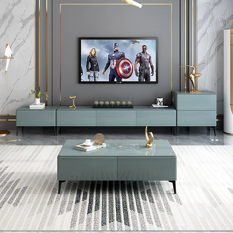 Wholesale Modern Coffee Table and Living Room Furniture TV Stand Table/High Gloss tv Stand Set