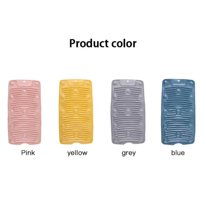 Creative Silicone Washing Board Household Small Plastic Multifunctional Folding Mini Soft Rubber