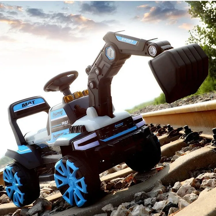hot electric excavator Kids Toy Car Baby battery ride on car toy