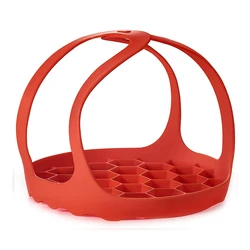Non Toxic Silicone Pressure Cooker Cooking Pot Sling Egg Pad Steaming Pad