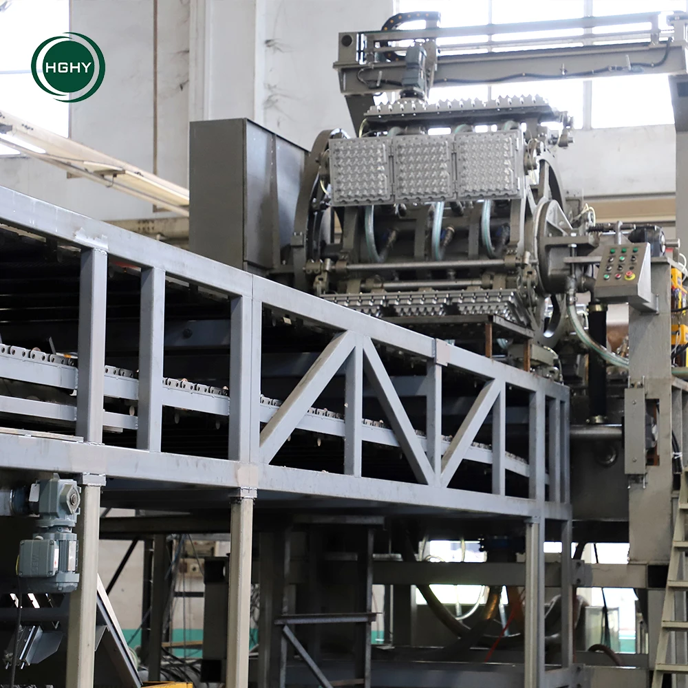 Biodegradable Reusable 12000 Pcs/H 30 Cabinet Capacity Paper Goose Egg Cartons Box Egg Carton Machine Making Canada 50000Set