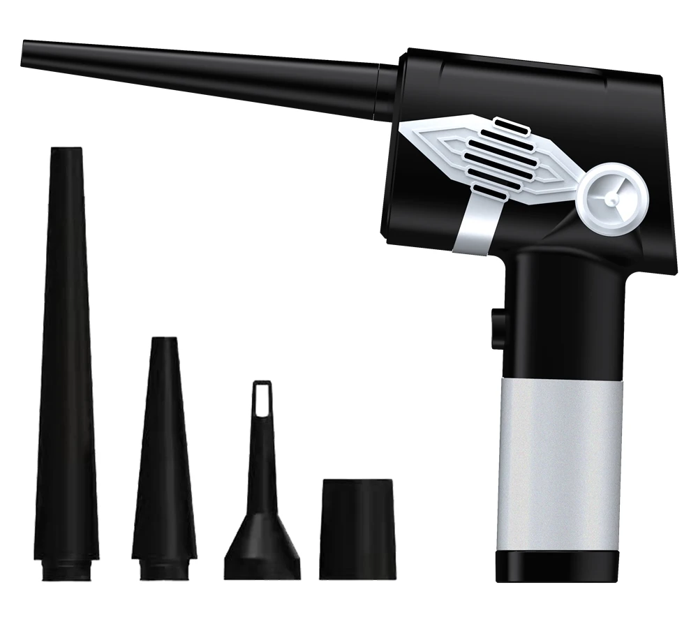 Cordless Air Duster for Computer Cleaning, Replaces Compressed Spray Gas Cans, Rechargeable Cleaner Blower for Computer