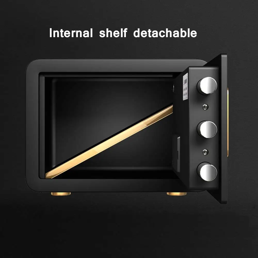 Zhenzhi  Electronic Security Safe Box Fingerprint Biometric Wall Safe Lock Box Cash Strong box