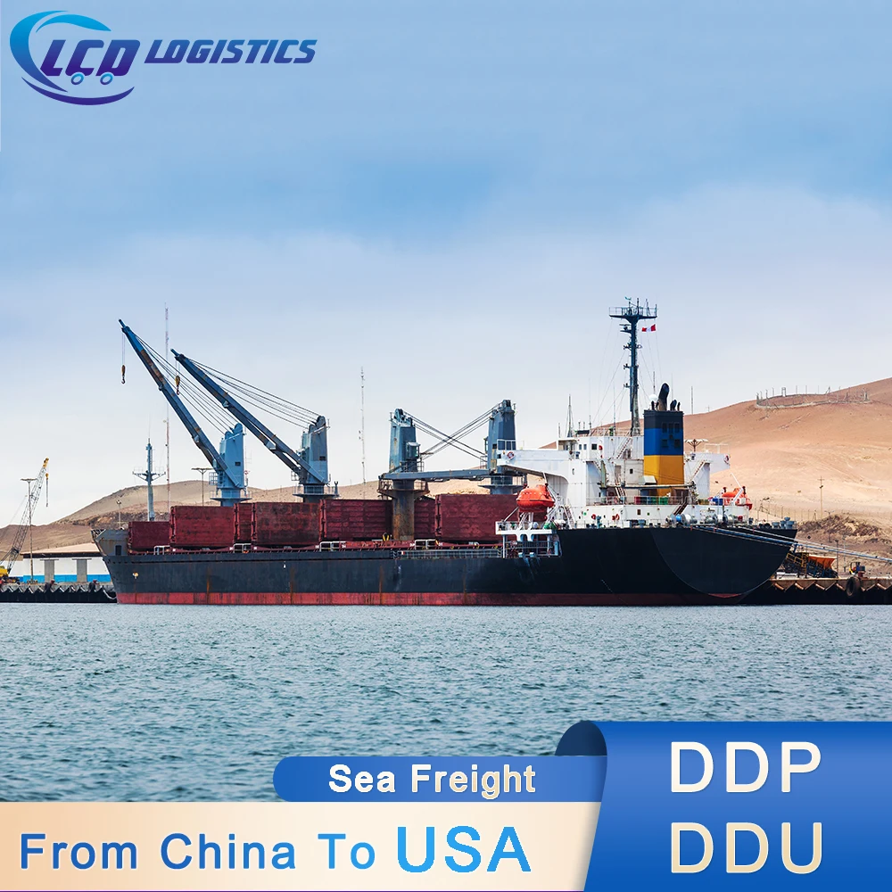 sea shipping cost from foshan qingdao china to detroit boston new jersey usa ddu ddp