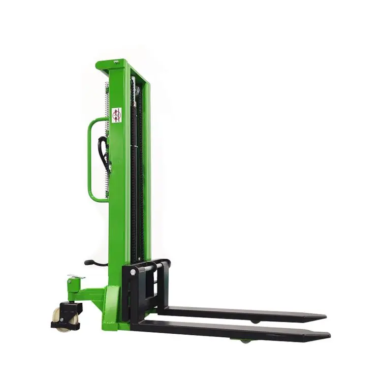 Wholesale 3300lbs Capacity  Lifting Height Hydraulic Hand Lift Manual Stacker With Adjustable Forks