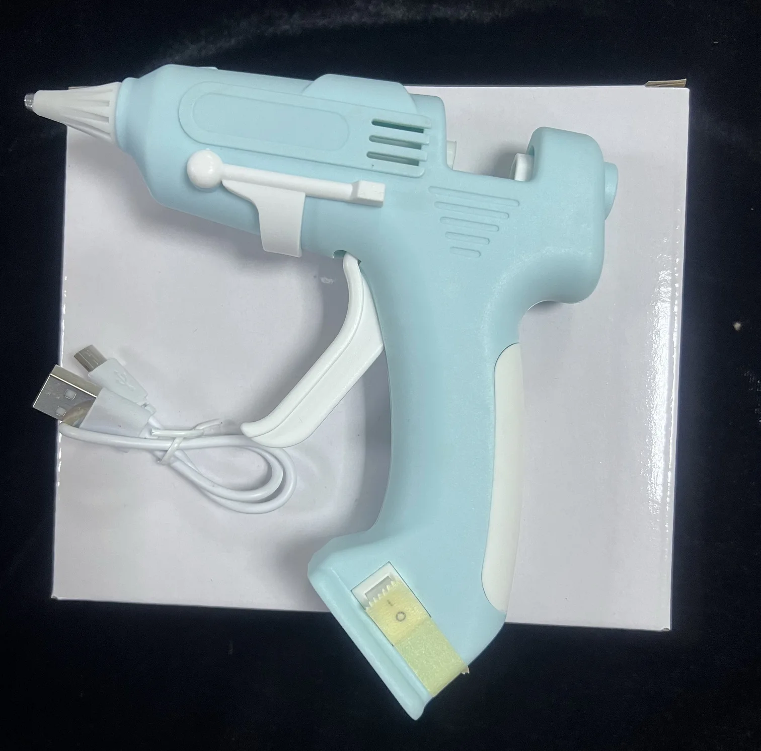 Новый перезаряжаемый микро-USB 3 7 В беспроводной Электрический термоплавкий клеевой пистолет для поделок небольших герметизации или быстрого ежедневного ремонта