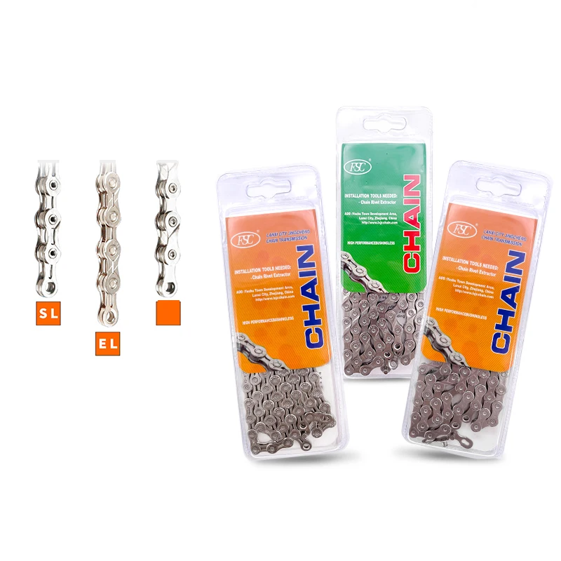 2022 cheap FSC Bicycle Chain 6/7/8/9/10/11 speed  Bicycle Chain Mountain bike Road bike  Chain