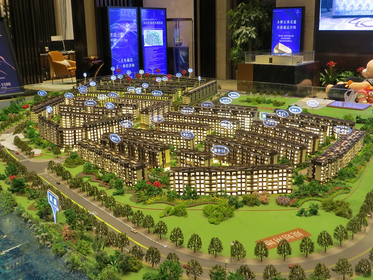 Cheap Modern Exterior Interior Design 3d Architecture Scale Model Architectural Models