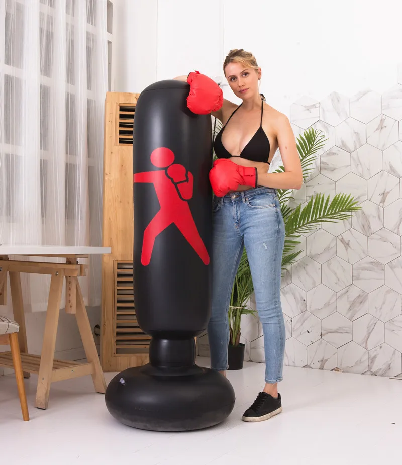 Hot selling Adults and kids Training Inflatable Punching Bag