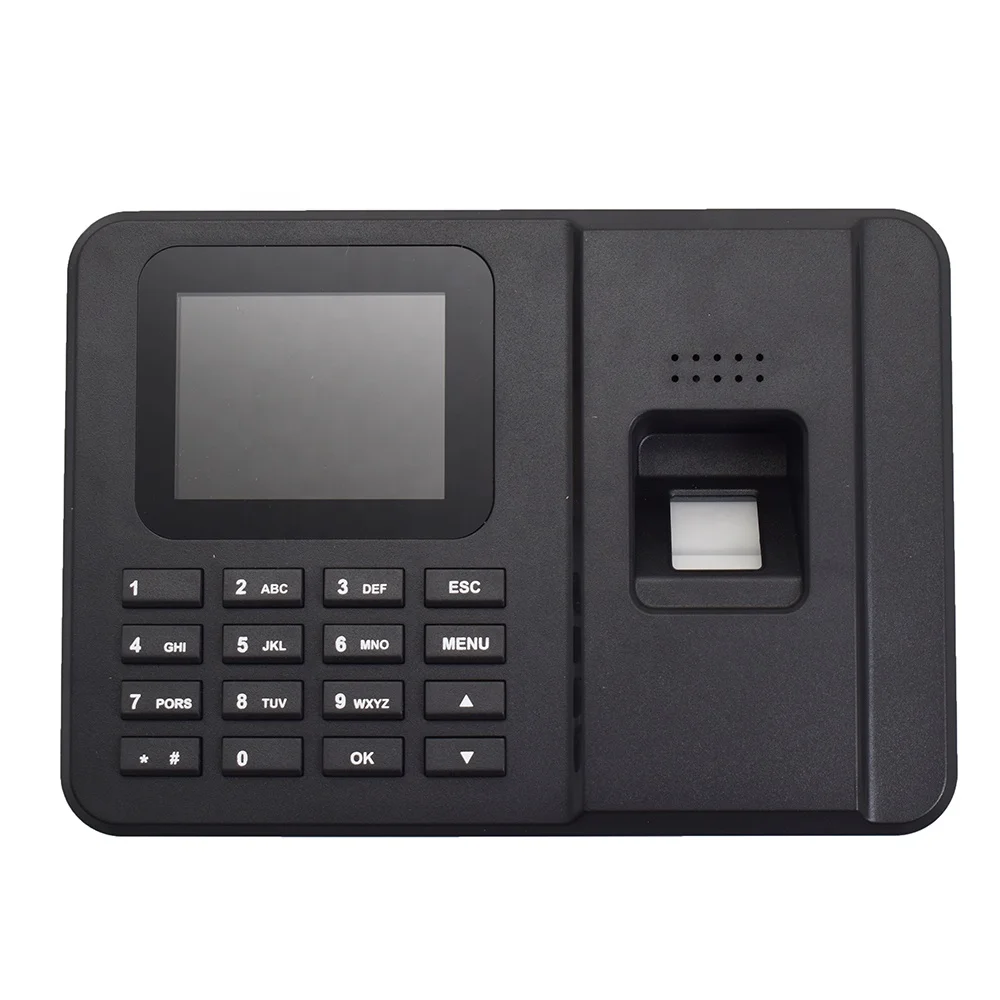 Fingerprint Recognition Time Attendance machine 2.4 inches System access Control with Audio Output