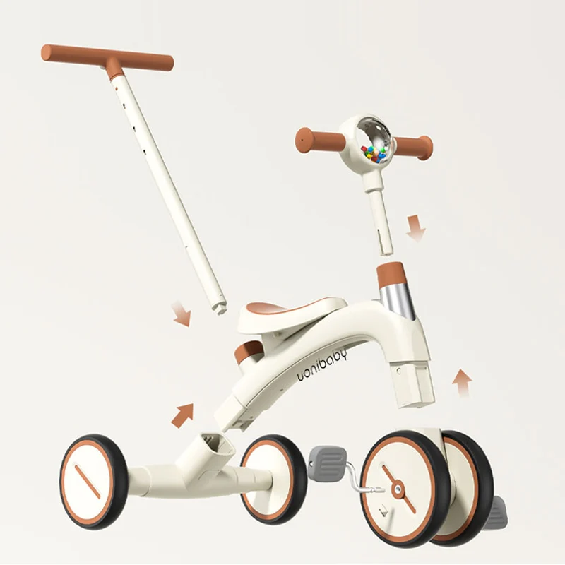 alibaba gold supplier baby stroller tricycle / 4 in 1 baby kids trike / foldable children cycle for 2-5 years child for sale