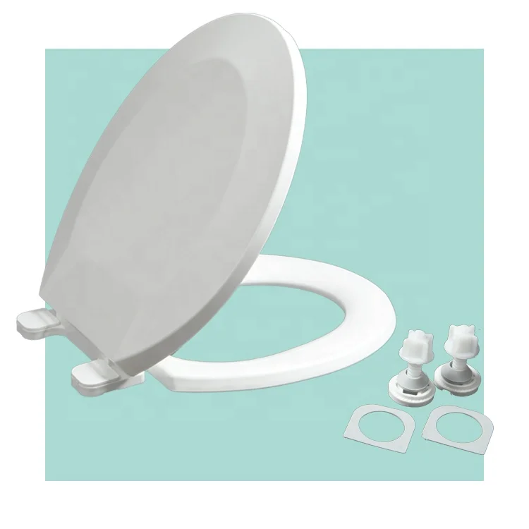 Fohome High Quality Toilet Seat Cover Abattant wc Tapa de inodoro Shaped Sanitary Plastic Toilet Lid