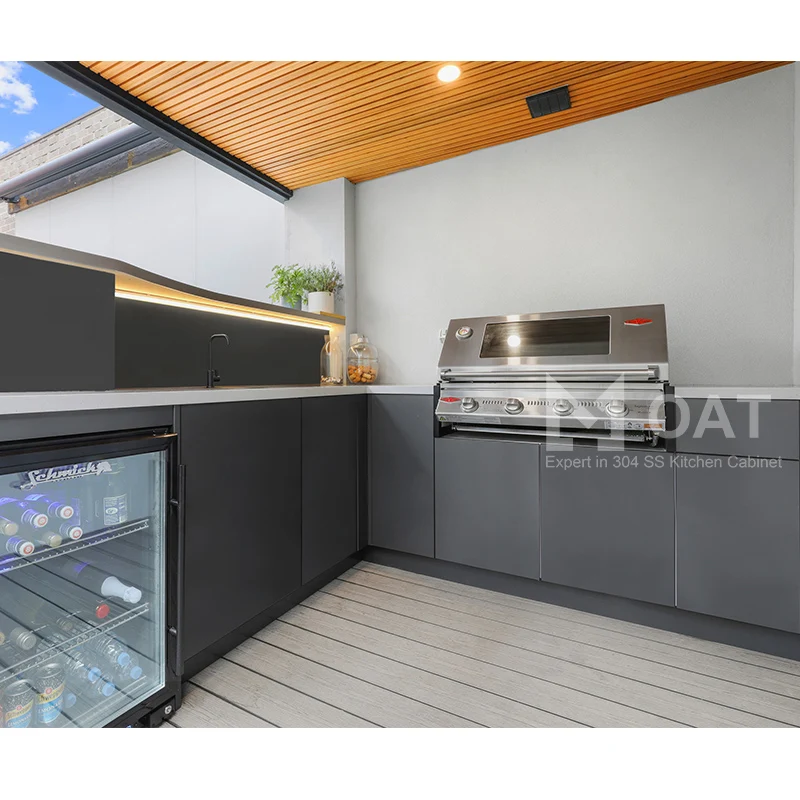 100% Weatherproof 304 Stainless Steel Outdoor Kitchens