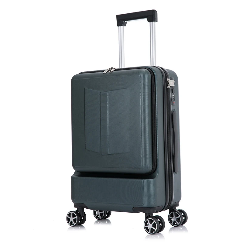 Unisex Business ABS Trolley Suitcase Cabin Size Luggage With Laptop Pocket