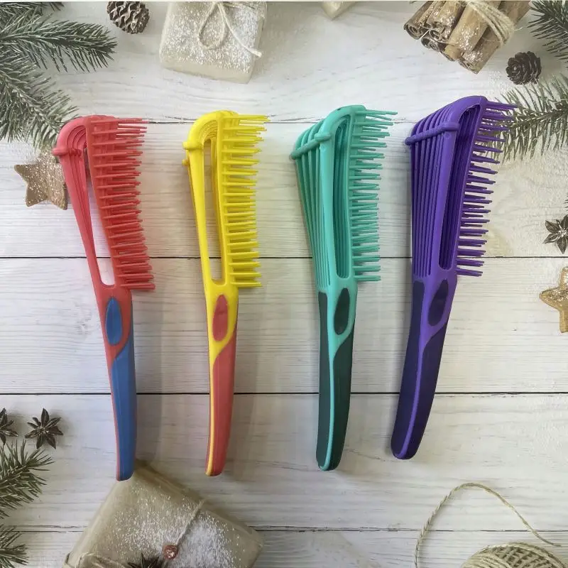 Nylon Boar Bristle Brushwith Brisltes Flexi Finger The Professional Thick Curly For Natural New Arrival Detangler Hair Brush