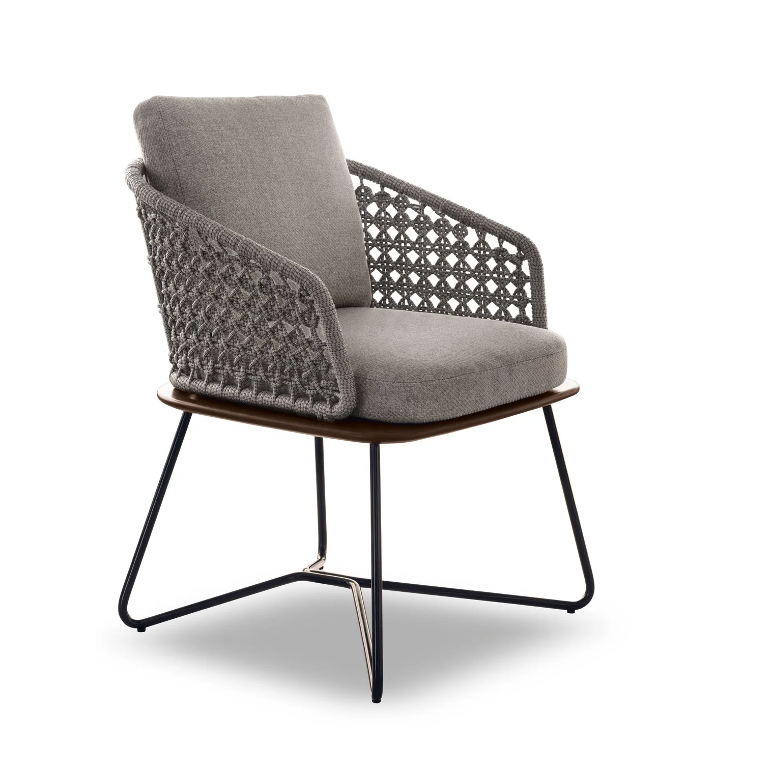 Luxury Sofa Set Living Room Modern Chair Dining Room Rope Knitting Chair Used Sofa Arm Chair