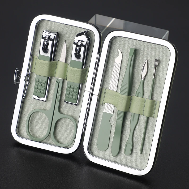 Wholesale Manufacturer Durable Multifunction Stainless Steel Manicure Kits Custom Logo Manicure And Pedicure Set