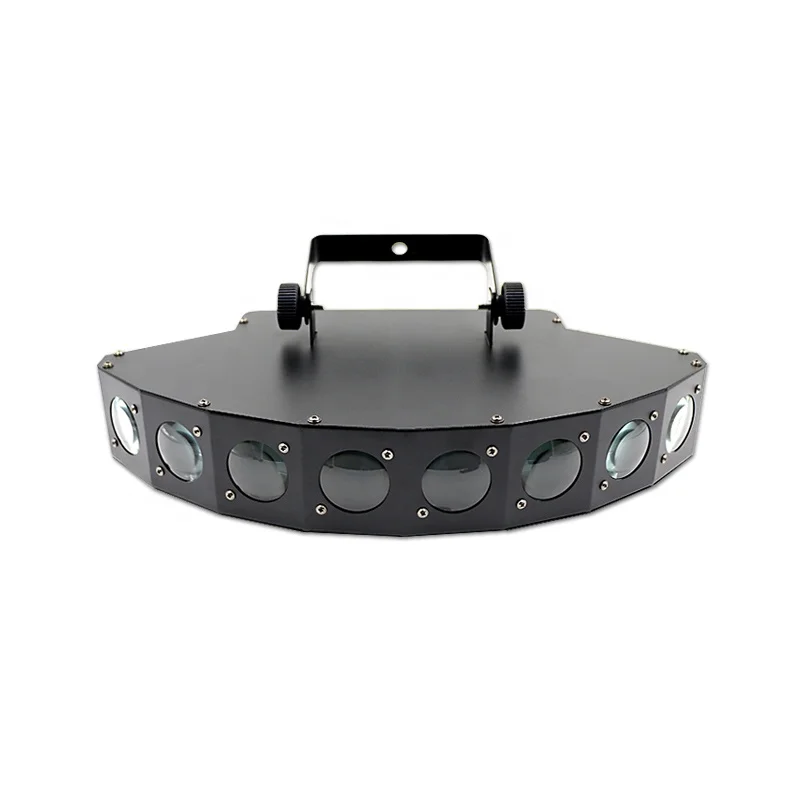 Disco 8-eye Beam Stage Light RGBW Fan-shaped DMX Strobe Dj bar LED Scanning Beam Effect Light