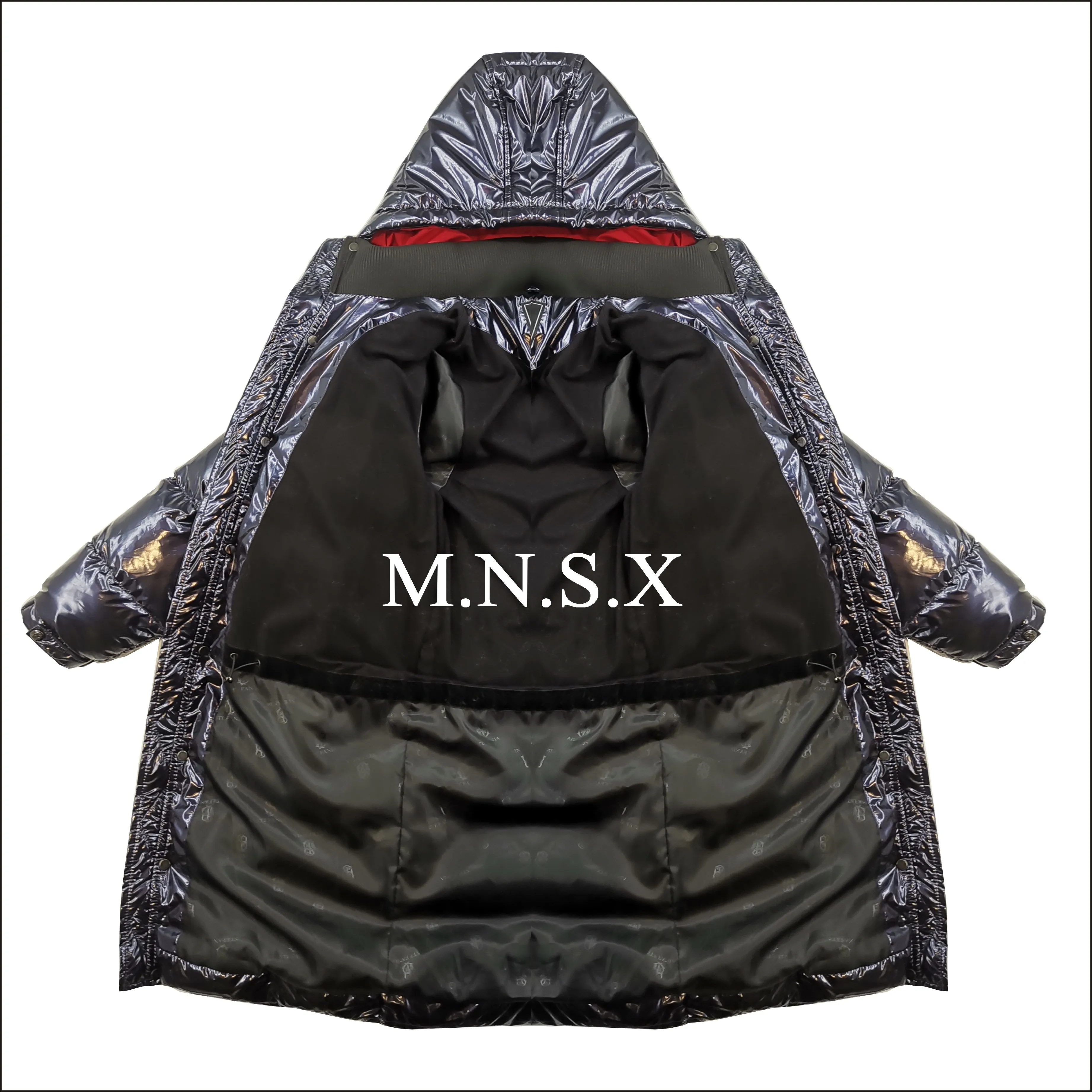  M.n.s.x производство краска для утепленные повседневные средний каблук длинное шерстяное пальто мальчиков с капюшоном зимняя мужская куртка на подкладке из