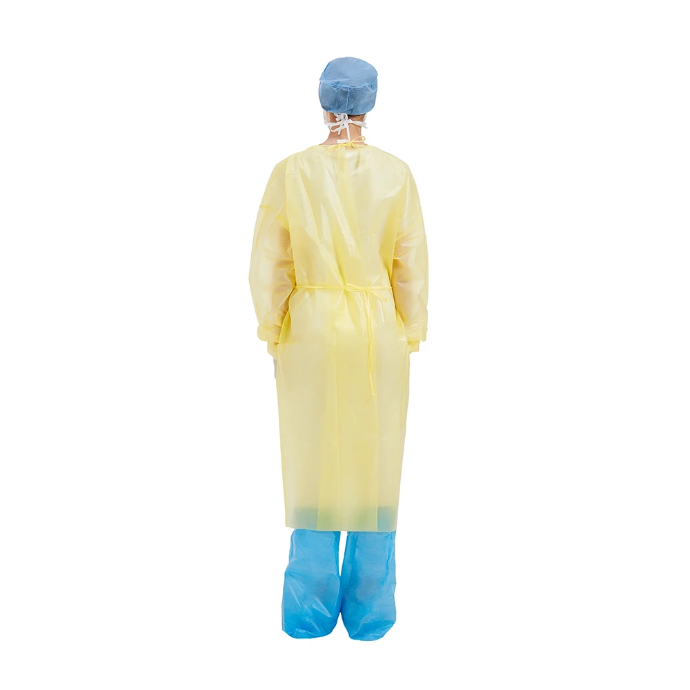 Waterproof Surgical Gowns CE ISO Approved SMS Surgical Gown Disposable Sterile Isolation Gowns Medical Protective Clothing OEM