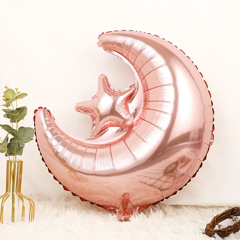 47*57cm EID Mubarak Ramadan Balloon Globos Festive Celebration Scene Decoration Decoration Foil Balloon supplies toys