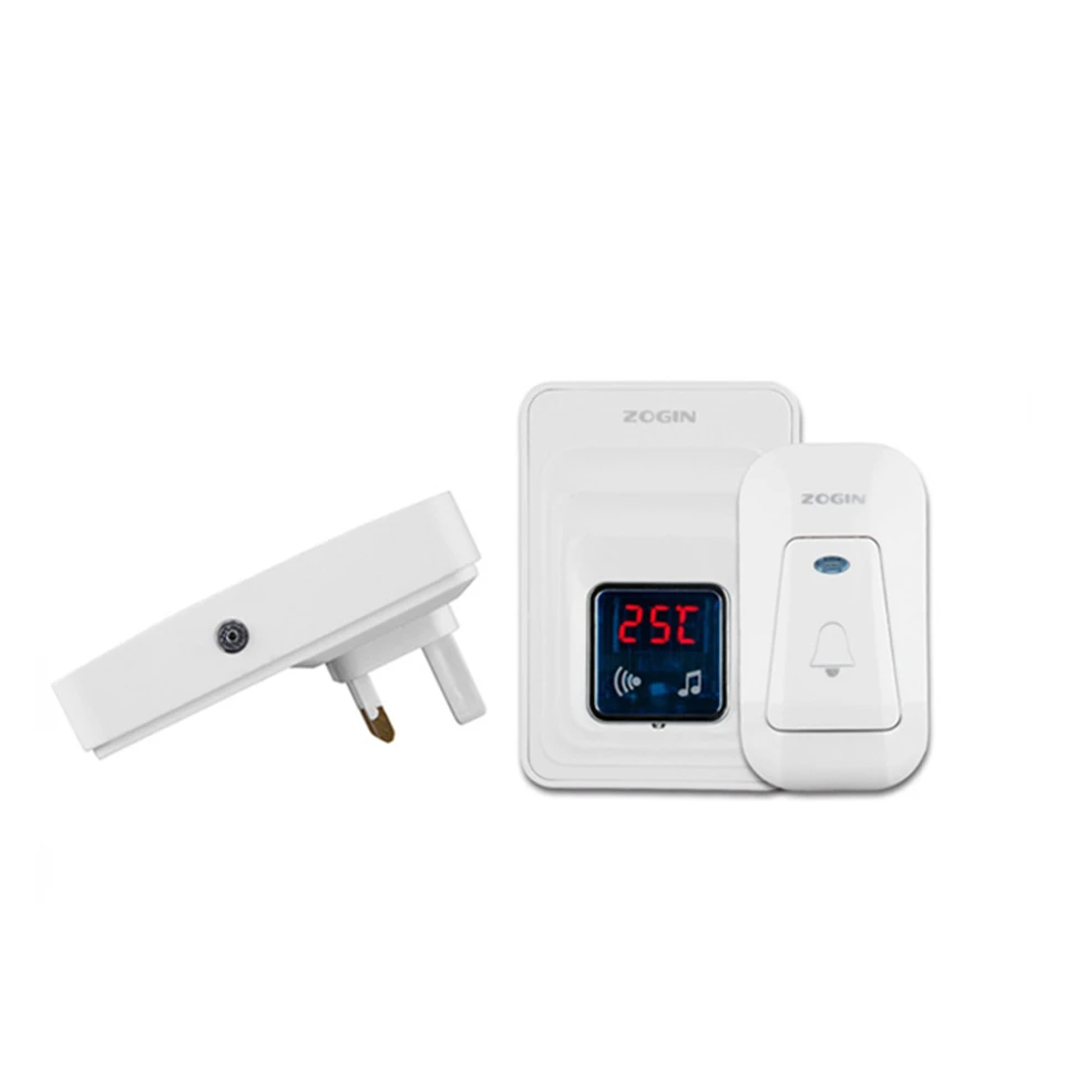 Factory wholesale ding dong door bell battery wireless wireless-apartment-door-bell