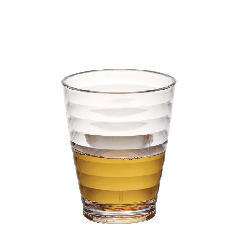 ODM OEM Polycarbonate stackable Cup Unbreakable Plastic Camping Cup Water Soda Lemonade Cup