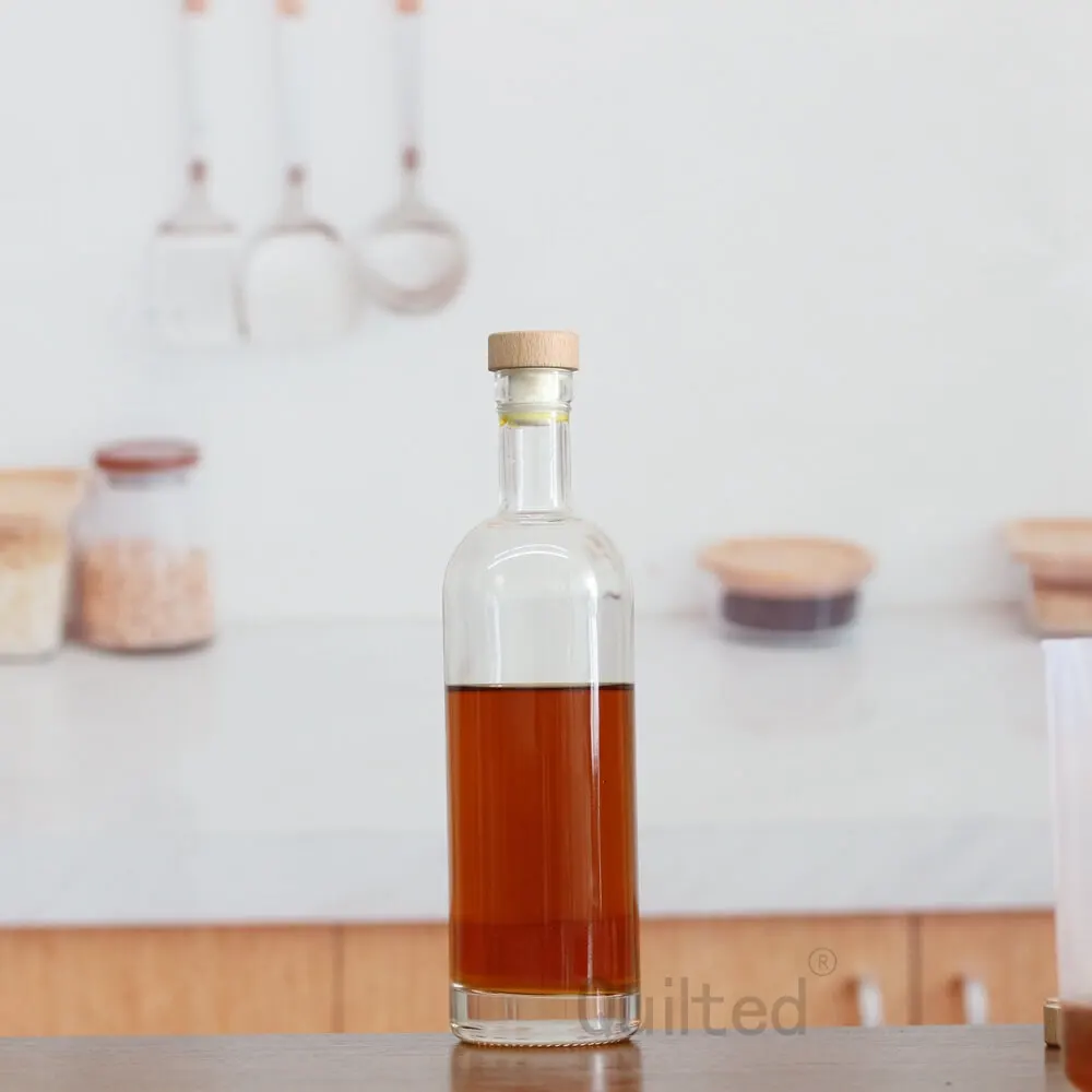 750Ml 375Ml Wine Vodka Whisky Tequila Liqueur Brandy Bottle 750Ml Wholesale Glass Liquor Bottles with Cap