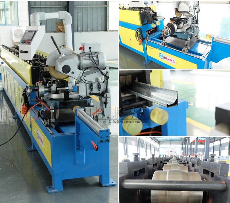 Blkma Manufactured Tdc Flange Roll Machine/Air Metal Duct Sheet Flange Forming Machine for Sale