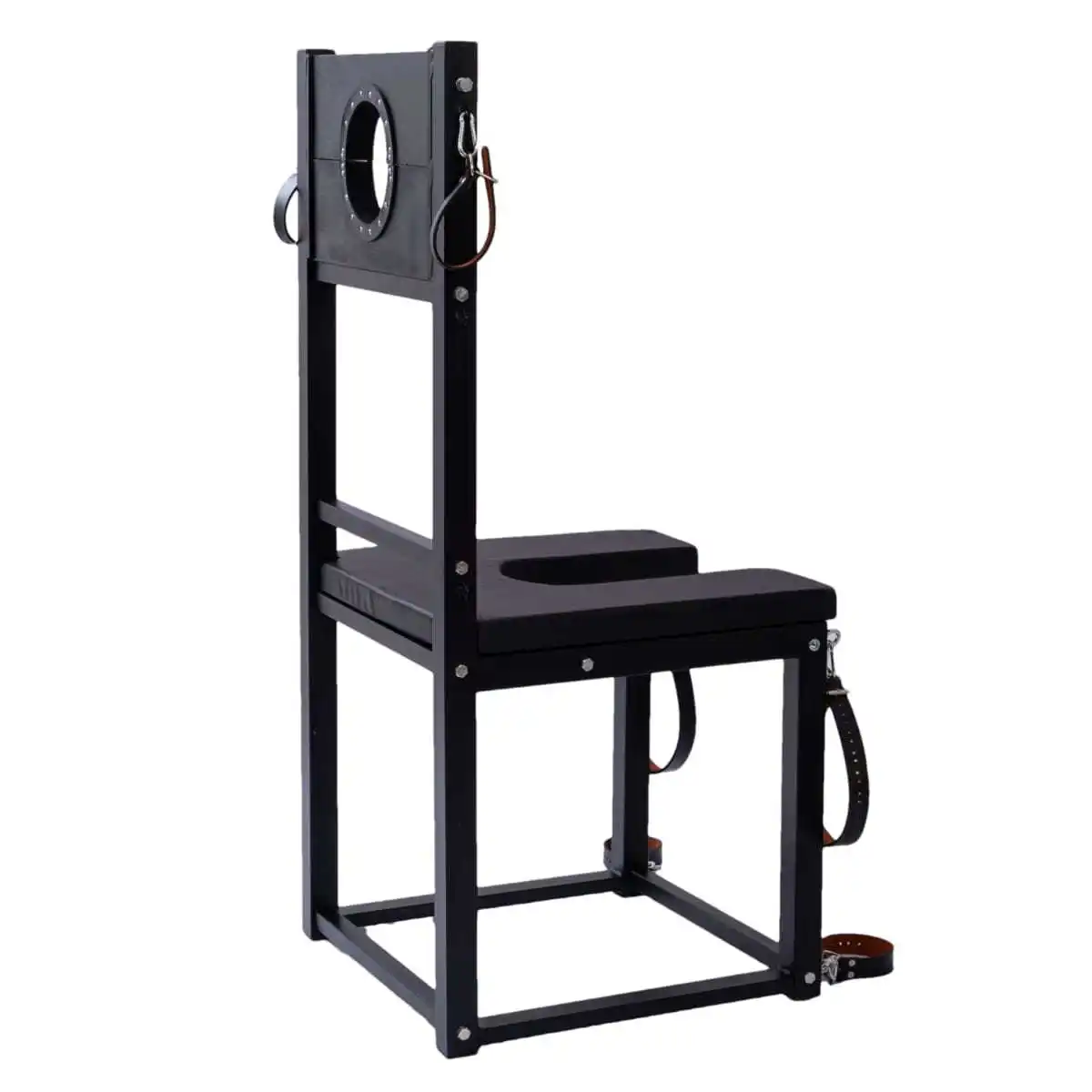BDSM Sex Furniture Queen Training Chair Female Slave Props Fixed Binding Rack Punishment Rack Props Restraint