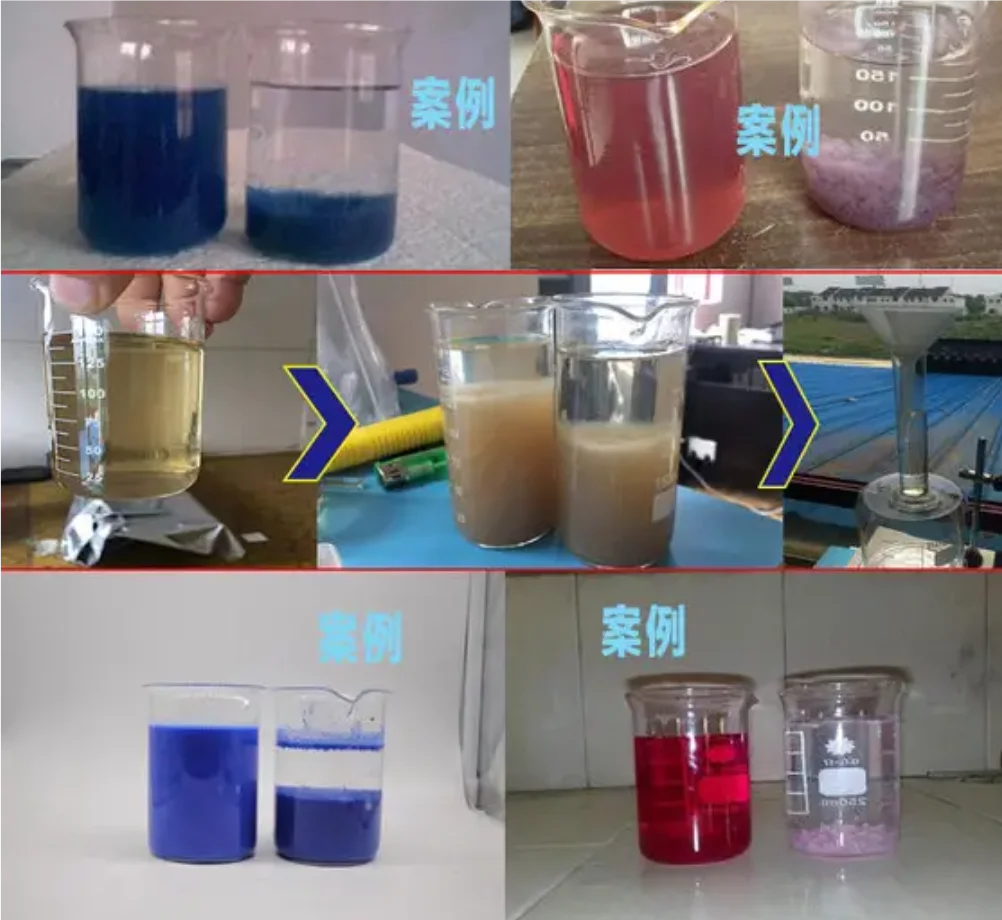 cleanwater chemicals cationic flocculant wastewater decolouring agent